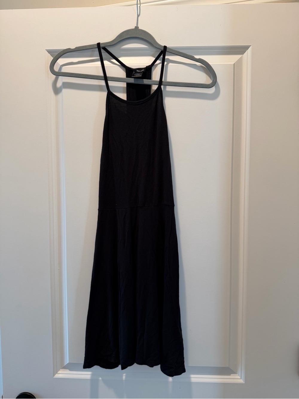 Classic Black Halter Dress